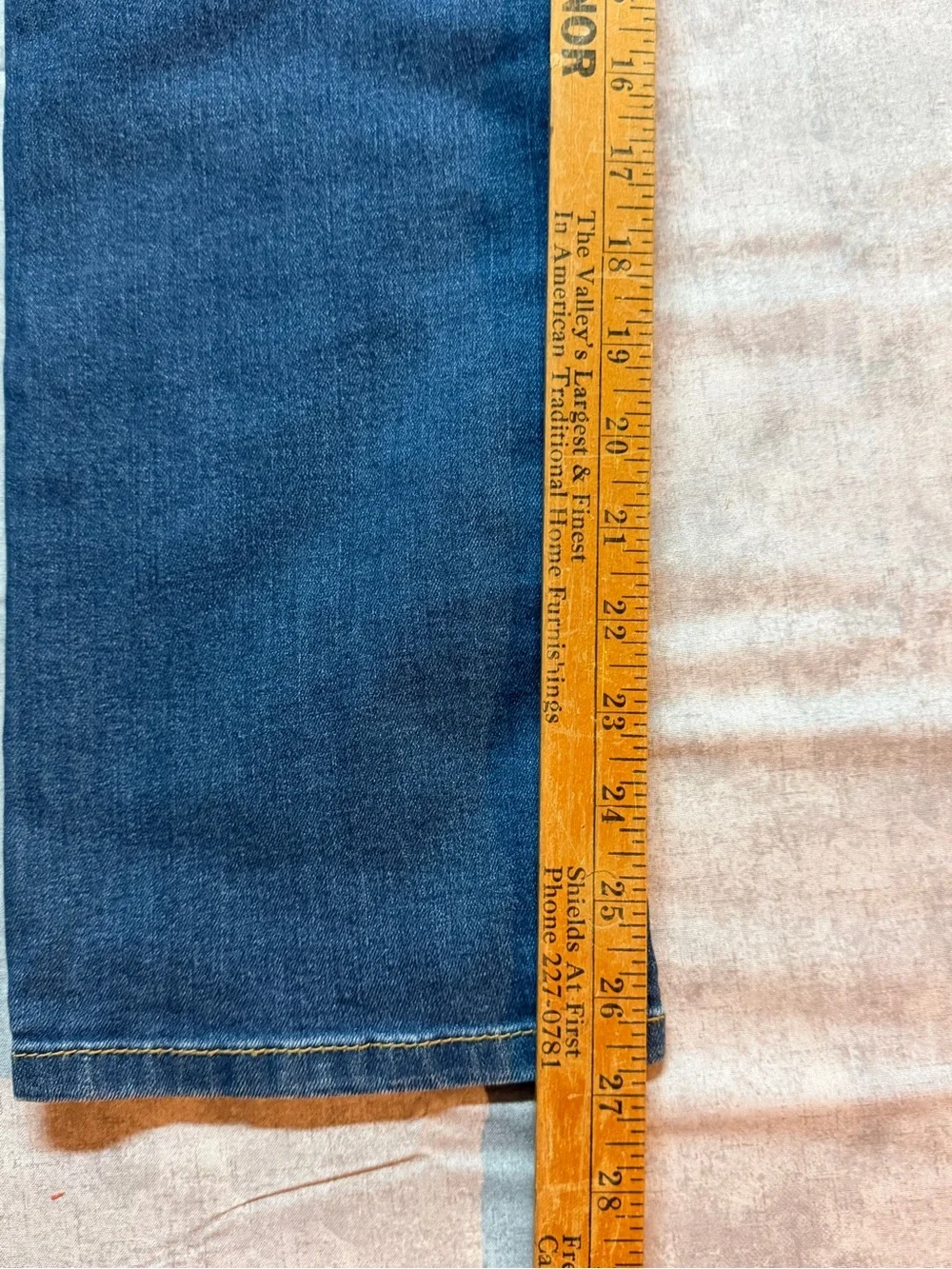Levi's 514 Regular Fit Straight Medium Wash Denim Stretch Boys Jeans 14 27x29